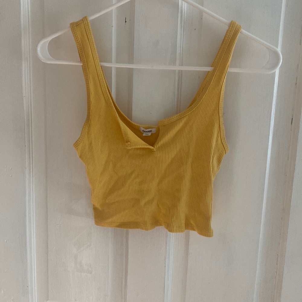 Yellow tank top